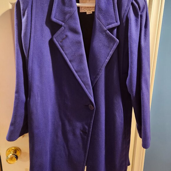 Vintage London Fog Ladies Wool Jacket Size 14 - Picture 2 of 15